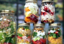 Σαλάτες σε βαζάκια; Μα ναι, για το γραφείο