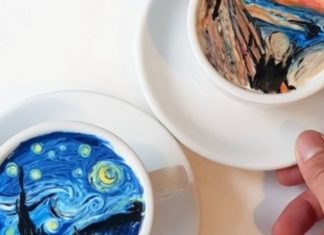 Τέχνη να την πιεις στο φλιτζάνι: Μπαρίστα ζωγραφίζει αριστουργήματα στον καφέ σου