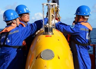 Νότια Σινική Θάλασσα: Το υποβρύχιο ρομπότ Tansuo πέφτει στο «στοιχείο» του