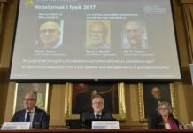 ΝΟΜΠΕΛ ΦΥΣΙΚΗΣ ΓΙΑ ΤΗΝ ΑΝΑΚΑΛΥΨΗ ΤΩΝ ΒΑΡΥΤΙΚΩΝ ΚΥΜΑΤΩΝ