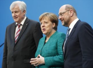 «Νέα δυναμική» βλέπει η Μέρκελ, «βάλαμε τη σφραγίδα μας» λέει ο Σουλτς
